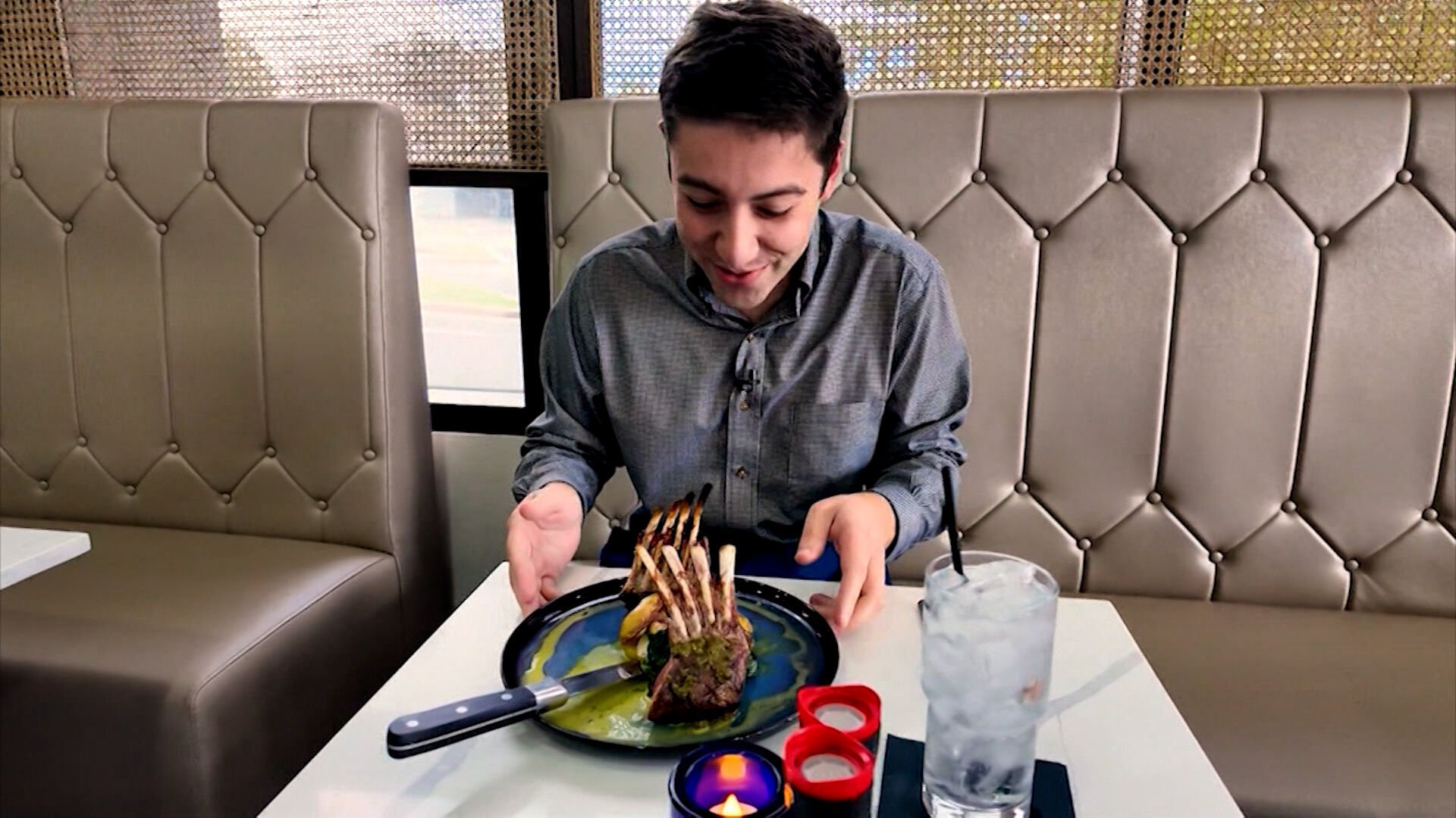 DelmarvaLife's James McDonald is Savoring a Center Cut Lamb Chop Dish at Savour Restaurant
